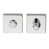 Manital Bathroom Turn & Release On Square Rose, Polished Chrome  (Sold In Singles)