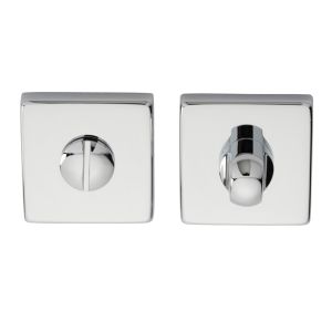 Manital Bathroom Turn & Release On Square Rose, Polished Chrome  (Sold In Singles)