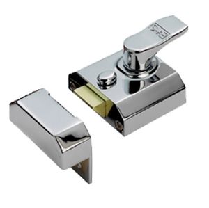 Eurospec Contract Rim Cylinder Nightlatch, Lockcase Only, 40mm Or 60mm Backset, Various Finishes