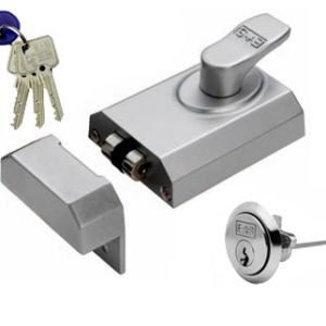 Eurospec Rollerbolt Nightlatches (60mm Back Set), Polished Or Satin Chrome Or Polished Brass