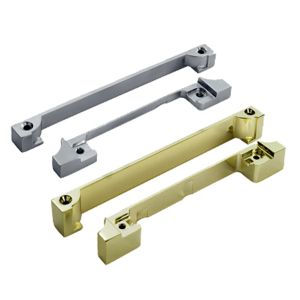 Eurospec Rebate Sets For BS Sashlock, Silver Or Brass Finish