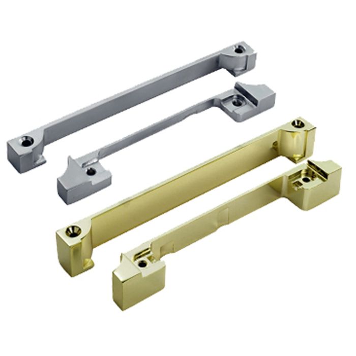 Eurospec Rebate Sets For BS Deadlocks, Silver Or Brass Finish