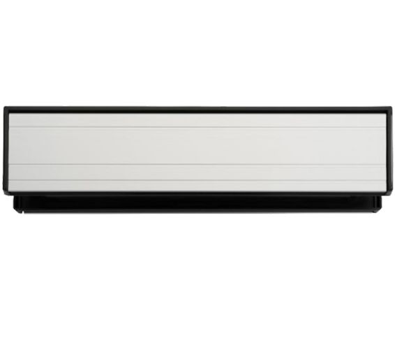 Sleeve Letter Plate (300mm x 69mm), Satin Anodised Aluminium