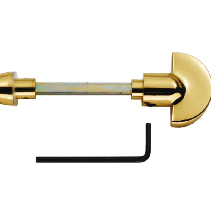 Thumbturn & Release For Bathroom Levers – 96.5mm Or 109.5mm – Polished Brass