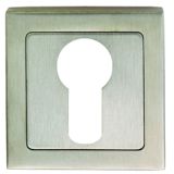 Eurospec Euro Profile Stainless Steel Escutcheons, Polished & Satin Dual Finish