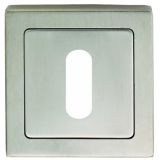 Eurospec Standard Profile Stainless Steel Escutcheons, Polished & Satin Duo Finish