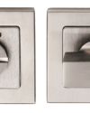 Eurospec Indicator Square Turn & Release, Satin Stainless Steel