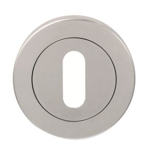 Eurospec Standard Profile Escutcheon, Polished OR Satin Stainless Steel
