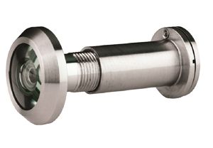 Eurospec 180 Degree Door Viewers, Polished Stainless Steel, Satin Stainless Steel Or PVD Stainless Brass