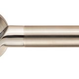 Eurospec Lucerna Dual Finish Polished Stainless Steel & Satin Stainless Steel Door Handles  (sold in pairs)