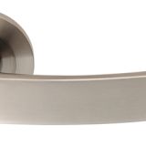 Eurospec Berlino DDA Compliant Satin Stainless Steel Solid Door Handles (sold in pairs)