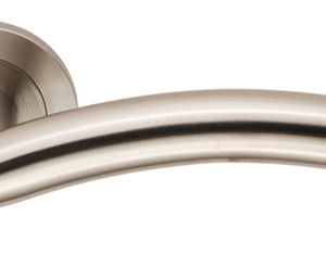 Eurospec Dresda Satin Stainless Steel Door Handles  (sold in pairs)