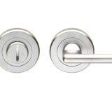 Serozzetta Round DDA Compliant Bathroom Turn & Release, Polished Chrome