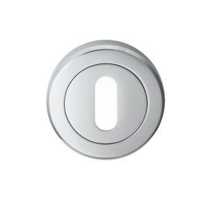 Serozzetta Standard Profile Escutcheons, Polished Chrome