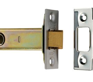 Eurospec Double Sprung Tubular Latches (2.5 Inch, 3 Inch, 4 Inch OR 5 Inch) – Satin Stainless Steel & Electro Brass Finish