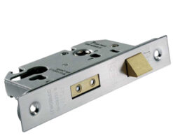 Eurospec Universal Replacement Euro Profile Cylinder Sashlock, Satin Stainless Steel OR PVD Stainless Brass