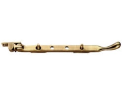 Bulb End Casement Window Stay (10"), Florentine Bronze