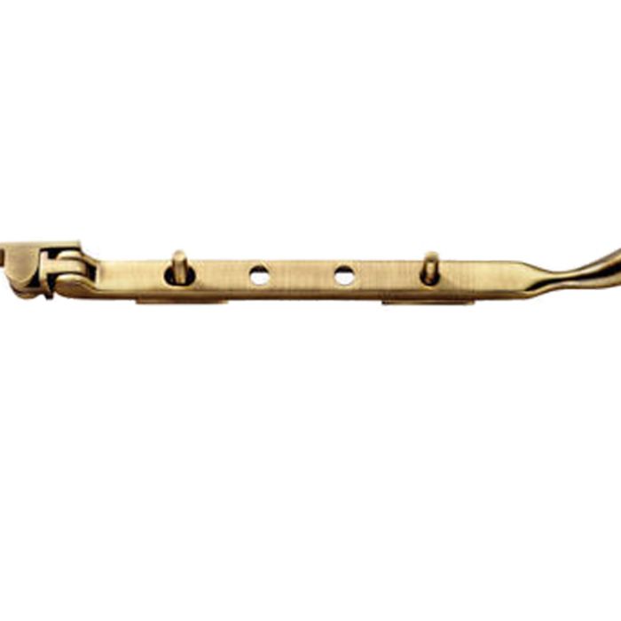 Bulb End Casement Window Stay (10″), Florentine Bronze