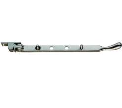 Bulb End Casement Window Stay (10"), Satin Nickel