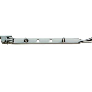 Bulb End Casement Window Stay (10″), Satin Nickel