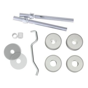 Eurospec Back To Back Fixing Kits, For 19mm Dia Bar, Polished Or Satin Finish