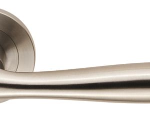 Eurospec Peninsula Satin Stainless Steel Door Handles  (sold in pairs)