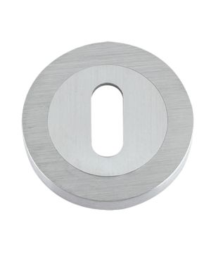 Standard Profile Escutcheons, Satin Chrome