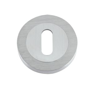 Standard Profile Escutcheons, Satin Chrome