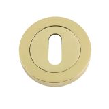 Standard Profile Escutcheons, Polished Brass