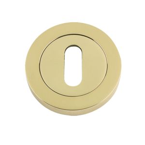 Standard Profile Escutcheons, Polished Brass