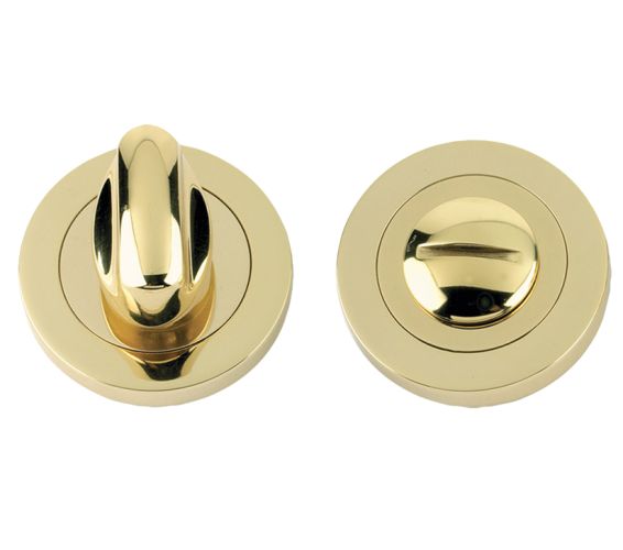 Turn And Release, Polished Brass