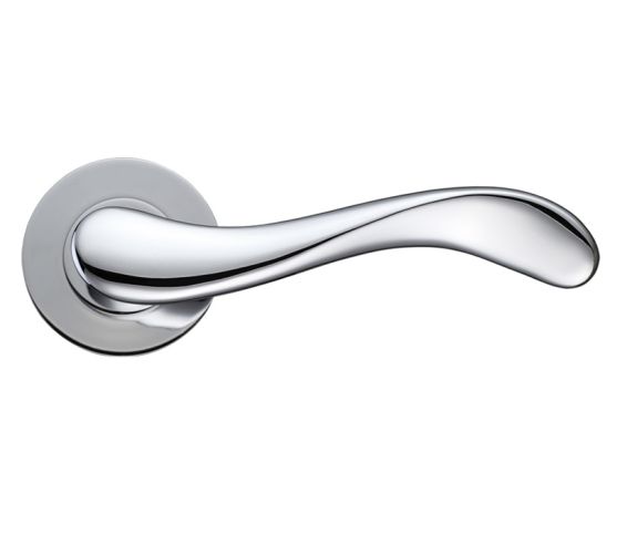 Imola Polished Chrome Door Handles – DAT030CP (sold in pairs)