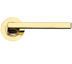 Acerra PVD Brass Door Handles (sold in pairs)