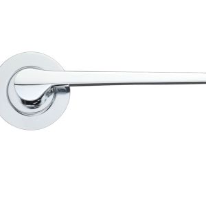 Rimini Polished Chrome Door Handles (sold in pairs)