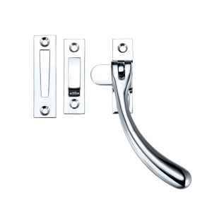 Standard Casement Fastener, Polished Chrome