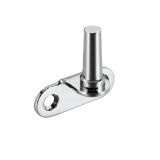 Flush Fitting Pins For Casement Stays, Polished Chrome -  (Pack Of 2)