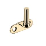 Flush Fitting Pins For Casement Stays, Polished Brass -  (Pack Of 2)