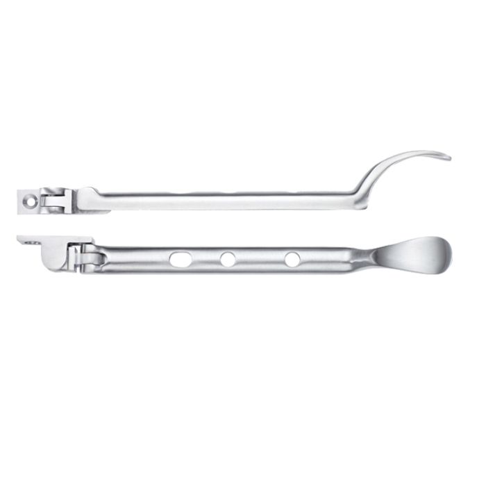 Spoon End Casement Stay (8″, 10″ OR 12″), Satin Chrome