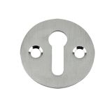 Standard Profile Victorian Escutcheon, Satin Chrome