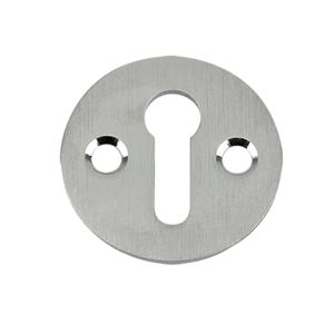 Standard Profile Victorian Escutcheon, Satin Chrome