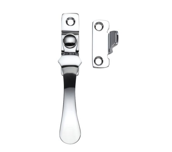 Wedge Type Casement Fastener, Polished Chrome
