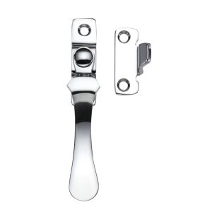 Wedge Type Casement Fastener, Polished Chrome