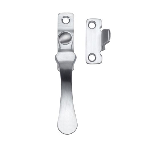 Wedge Type Casement Fastener, Satin Chrome