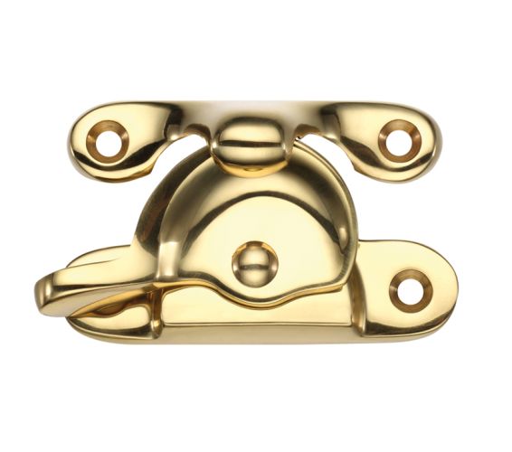 Narrow Style Fitch Fastener, Polished Brass