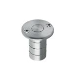 Dust Excluding Socket For Flush Bolts (Wood), Satin Chrome