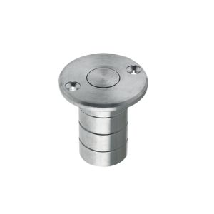Dust Excluding Socket For Flush Bolts (Wood), Satin Chrome