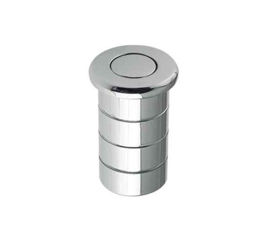 Dust Excluding Socket For Flush Bolts (Concrete), Polished Chrome