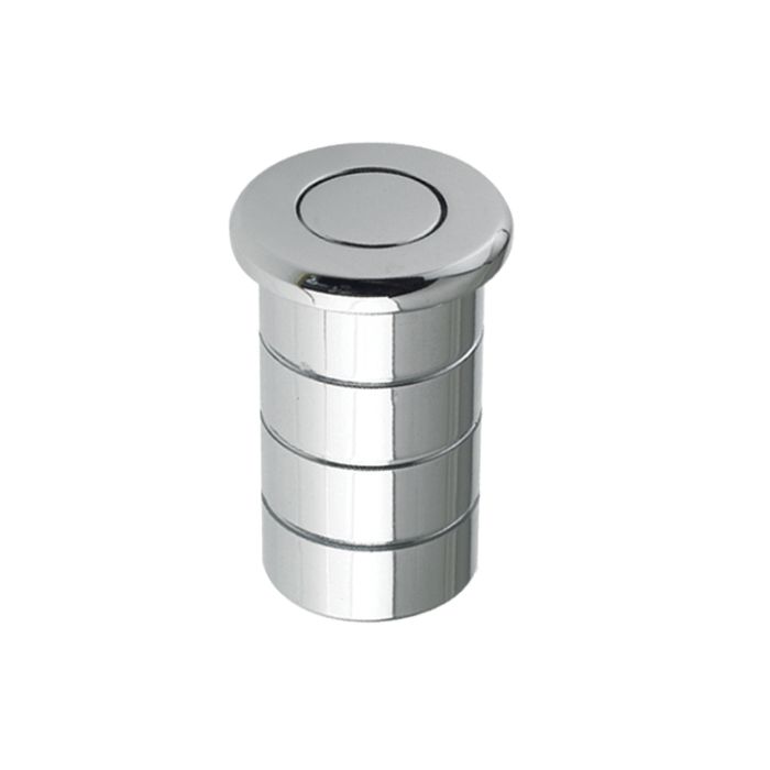 Dust Excluding Socket For Flush Bolts (Concrete), Polished Chrome