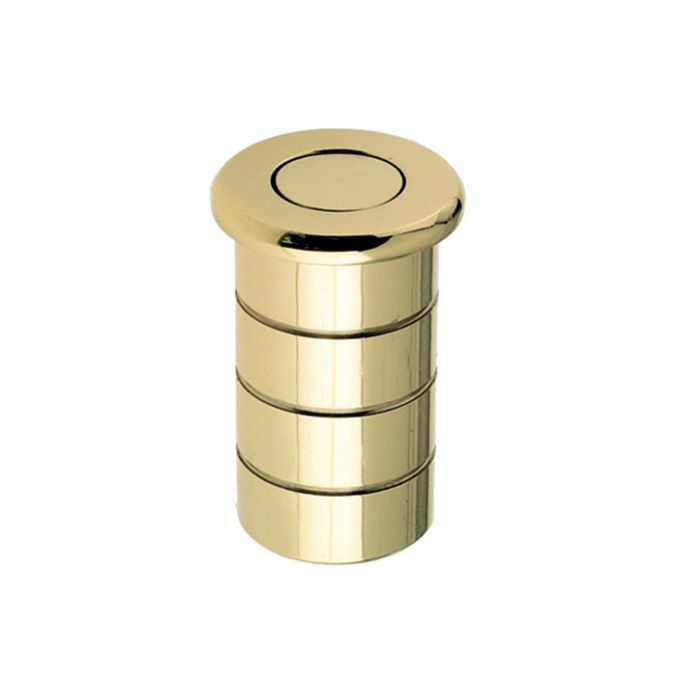 Dust Excluding Socket For Flush Bolts (Concrete), Polished Brass