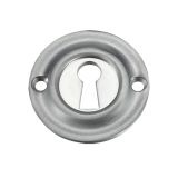 Standard Profile Escutcheon, Satin Chrome